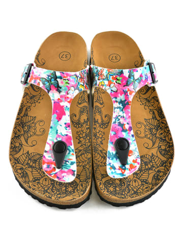 Calceo Zehentrenner in Bunt