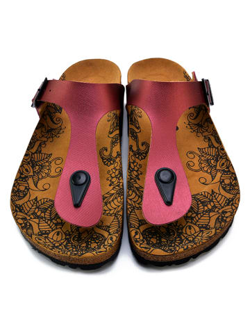Calceo Teenslippers bordeaux