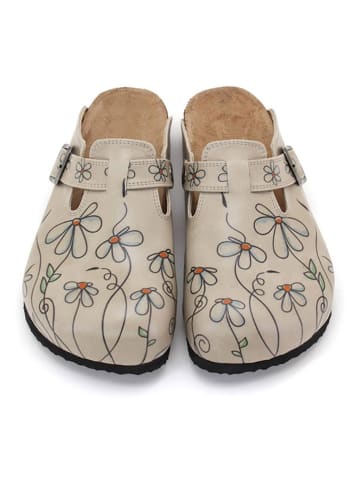 Calceo Clogs beige
