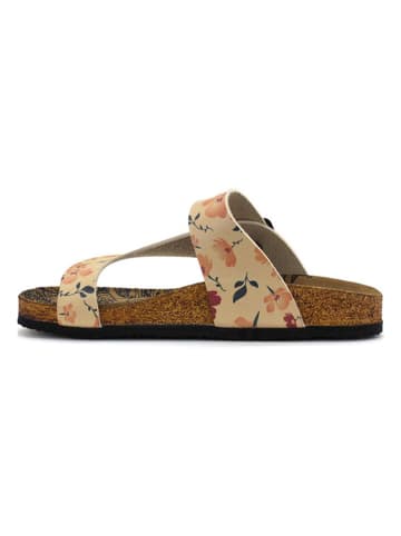 Calceo Teenslippers geel/oranje