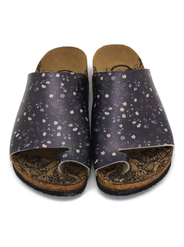 Calceo Teenslippers donkerblauw