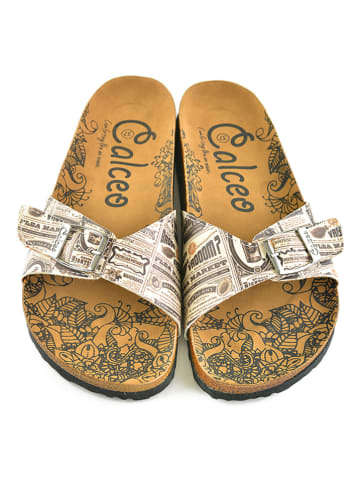 Calceo Slippers beige