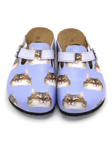Calceo Clogs in Flieder