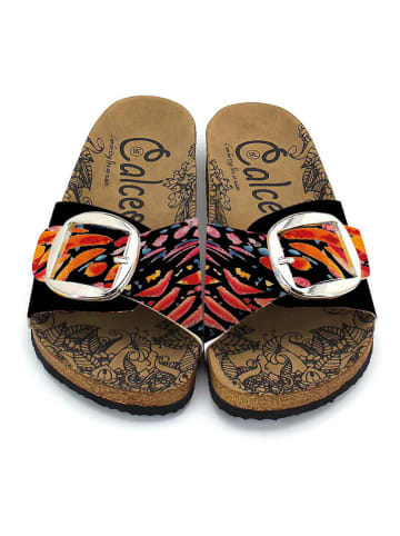 Calceo Klapki w kolorze czarnym