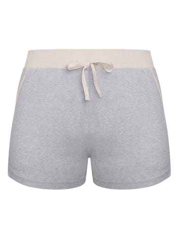 Sassa Pyjama-Shorts in Hellgrau