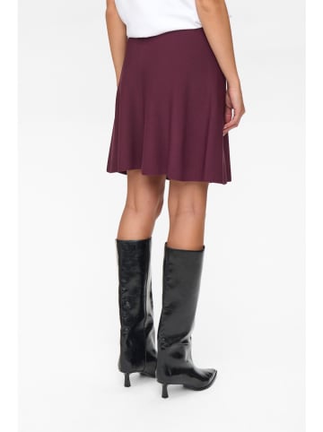 NÜMPH Spódnica "Nulillypilly" w kolorze bordowym