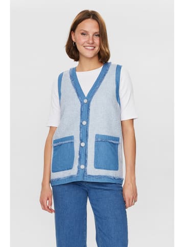 NÜMPH Bodywarmer blauw