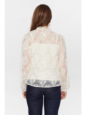 NÜMPH Bluse in Creme