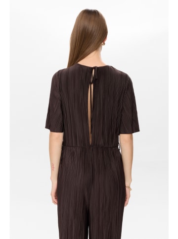 NÜMPH Jumpsuit in Dunkelbraun