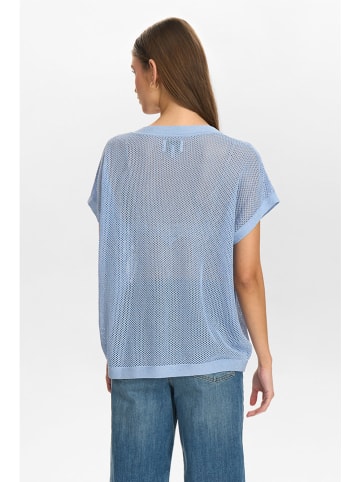 NÜMPH Strickshirt in Hellblau
