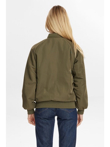 NÜMPH Wende-Blouson "Etera" in Khaki/ Creme