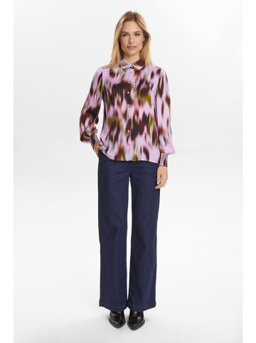 NÜMPH Bluse "Lilith" in Rosa/ Bordeaux