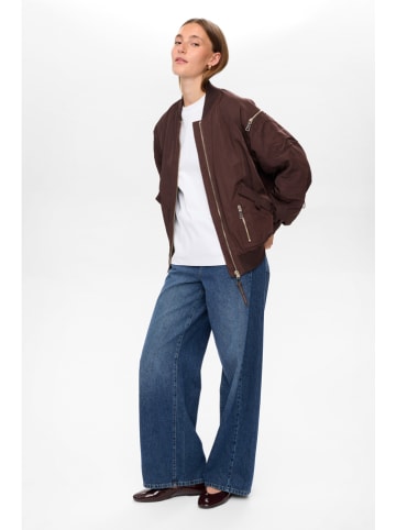 NÜMPH Blouson "Nuallie" donkerbruin