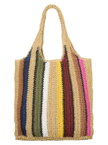 Becksöndergaard Schultertasche in Beige/ Bunt - (B)36 x (H)60 x (T)10 cm