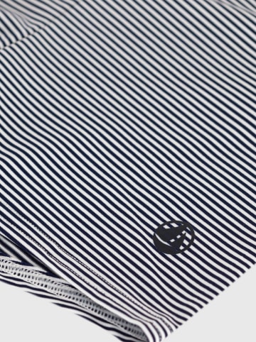 PETIT BATEAU Badehose in Weiß/ Schwarz