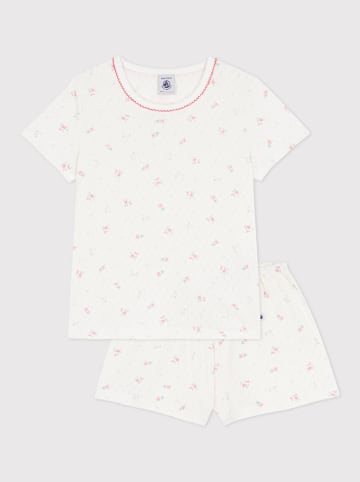 PETIT BATEAU Pyjama in Creme