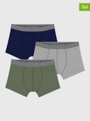 PETIT BATEAU 3er-Set: Boxershorts in Bunt