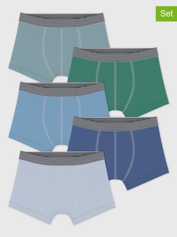 PETIT BATEAU 5er-Set: Boxershorts in Bunt