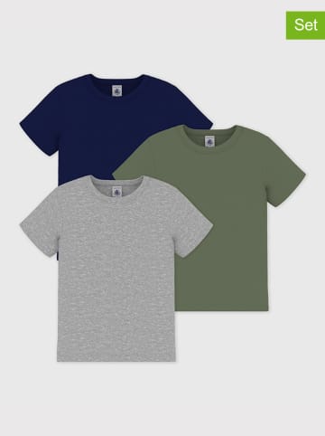 PETIT BATEAU 3er-Set: Shirt in Bunt