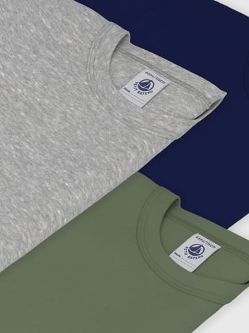 PETIT BATEAU 3-delige set: shirts meerkleurig