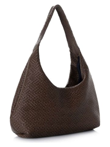 Lucky Bees Schultertasche in Braun - (B)40 x (H)40 x (T)19 cm