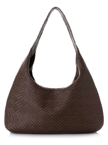 Lucky Bees Schultertasche in Braun - (B)40 x (H)40 x (T)19 cm