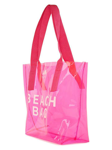 Lucky Bees Torba plażowa w kolorze różowym - 43 x 34 x 12 cm