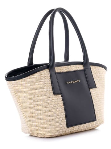 Vince Camuto Henkeltasche "Amalfi" in Beige/ Schwarz - (B)38 x (H)19 x (T)12 cm
