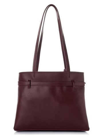 Vince Camuto Schoudertas "Catania" bruin - (B)35 x (H)28 x (D)12 cm