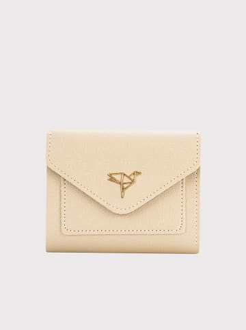 Lucky Bees Portemonnee "Columbia" crème - (B)12 x (H)10 x (D)3 cm