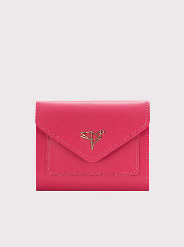 Lucky Bees Geldbörse "Columbia" in Pink - (B)12 x (H)10 x (T)3 cm