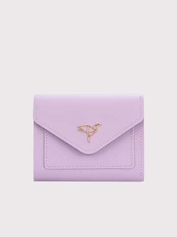 Lucky Bees Geldbörse "Columbia" in Helllila - (B)12 x (H)10 x (T)3 cm