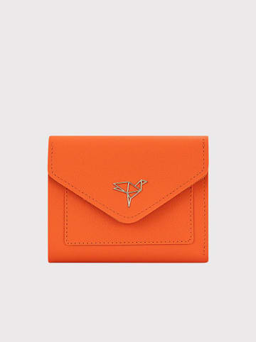 Lucky Bees Geldbörse "Columbia" in Orange - (B)12 x (H)10 x (T)3 cm