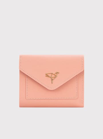 Lucky Bees Geldbörse "Columbia" in Rosa - (B)12 x (H)10 x (T)3 cm