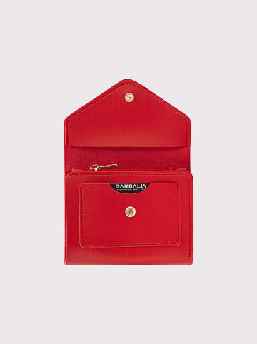 Lucky Bees Geldbörse "Columbia" in Rot - (B)12 x (H)10 x (T)3 cm