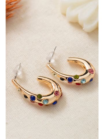 Heliophilia Pozłacane kolczyki-wkrętki