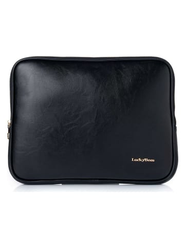 Lucky Bees Laptoptasche "Harper" in Schwarz - (B)35 x (H)27 x (T)4 cm