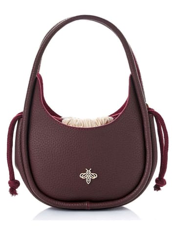 Lucky Bees Schoudertas "Hedy" bordeaux - (B)28 x (H)21 x (D)9 cm