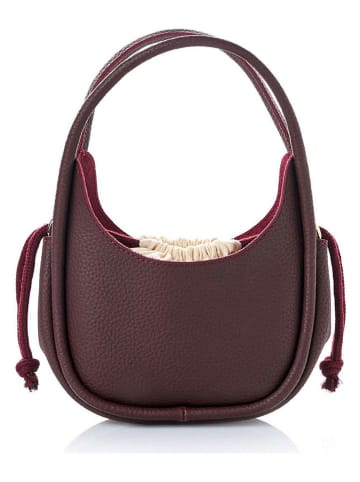 Lucky Bees Schoudertas "Hedy" bordeaux - (B)28 x (H)21 x (D)9 cm