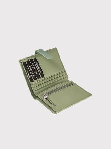 Lucky Bees Portemonnee "Helsinki" mintgroen - (B)12 x (H)10 x (D)1,5 cm