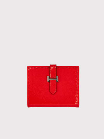 Lucky Bees Geldbörse "Helsinki" in Rot - (B)12 x (H)10 x (T)1,5 cm
