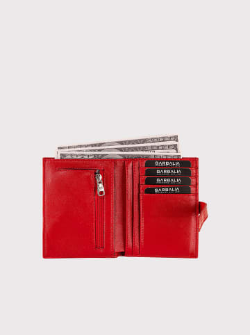 Lucky Bees Portemonnee "Helsinki" rood - (B)12 x (H)10 x (D)1,5 cm