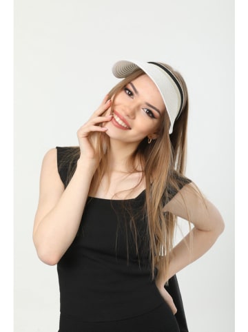 Lucky Bees Sonnenvisier in Weiß