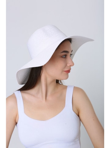 Lucky Bees Sonnenhut in Weiß