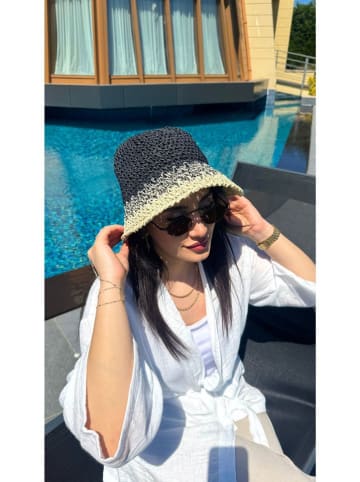 Lucky Bees Sonnenhut in Dunkelblau/ Creme