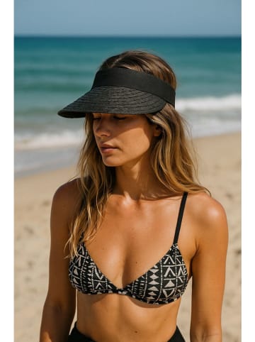 Lucky Bees Sonnenvisier in Schwarz