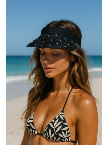 Lucky Bees Sonnenvisier in Schwarz