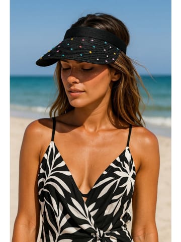 Lucky Bees Sonnenvisier in Schwarz