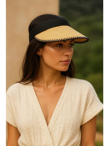 Lucky Bees Sonnenvisier in Beige