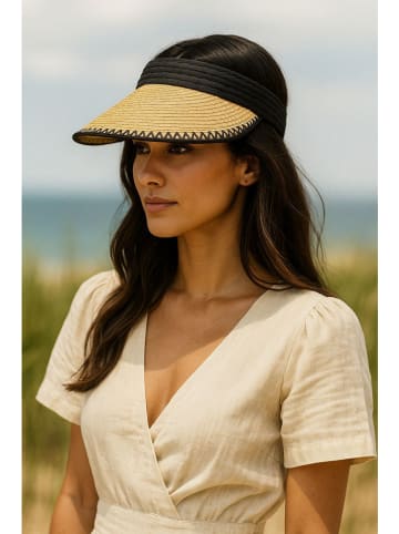 Lucky Bees Sonnenvisier in Beige